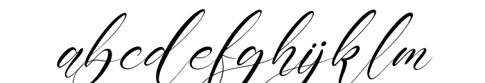 Kalindaty Alintaria Italic Font LOWERCASE