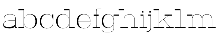 Kaliope Font LOWERCASE