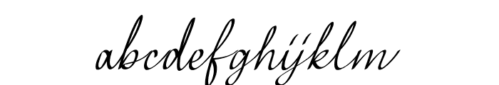 Kallifa-Regular Font LOWERCASE