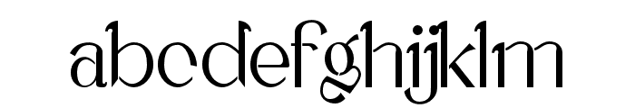 Kallisoka-Regular Font LOWERCASE