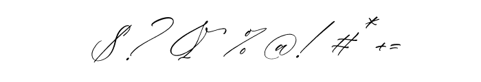 Kalneitta Aldonite Italic Font OTHER CHARS