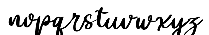 Kaluna-Italic Font LOWERCASE