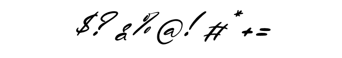Kamalika Anotesla Italic Font OTHER CHARS