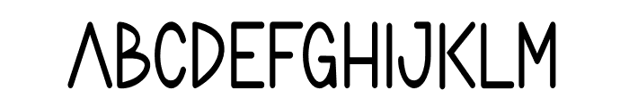 Kamfrut Font LOWERCASE