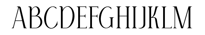 Kamigoya-Regular Font UPPERCASE