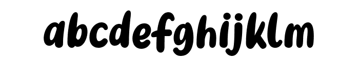 Kamon Friends Font LOWERCASE