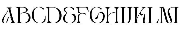 Kamos Grandios Font UPPERCASE