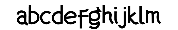Kanagif Font LOWERCASE