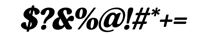 Kangmas-Italic Font OTHER CHARS