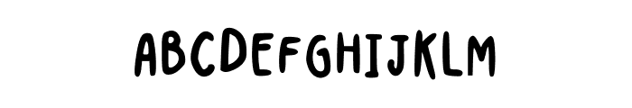 Kap Regular Font LOWERCASE