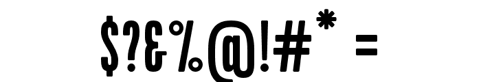 Kapra-Condensed Font OTHER CHARS