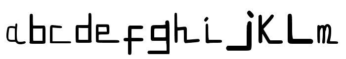 Karangsinom Regular Font LOWERCASE