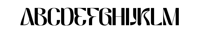 Kardigan Bold Font UPPERCASE