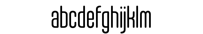 KarepeFX-LightRound Font LOWERCASE