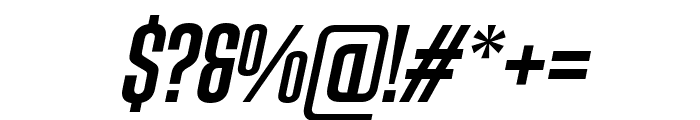 KarepeFX-SemiBoldItalic Font OTHER CHARS