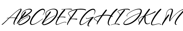 Kareth Amerotic Italic Italic Font UPPERCASE