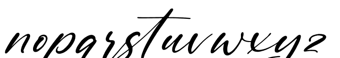 Kareth Amerotic Italic Italic Font LOWERCASE