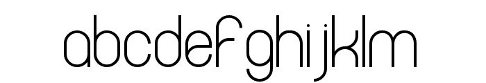 Kargo-Regular Font LOWERCASE