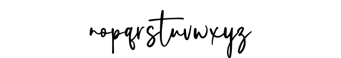 Karistand Font LOWERCASE