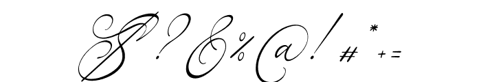 Karleysa Italic Font OTHER CHARS