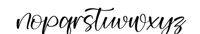 Karlissa Italic Font LOWERCASE