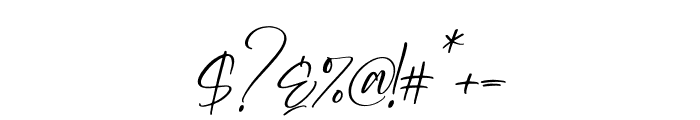 Karolena Italic Font OTHER CHARS