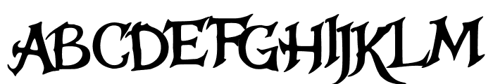 Karst Font UPPERCASE
