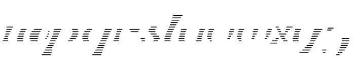 Kasabina Line Font LOWERCASE