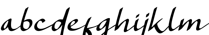 Kaseylum Font LOWERCASE