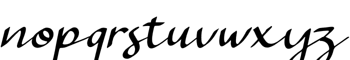 Kaseylum Font LOWERCASE