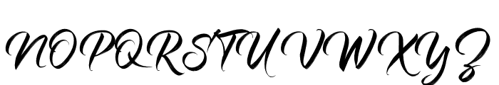 Kashina-Regular Font UPPERCASE