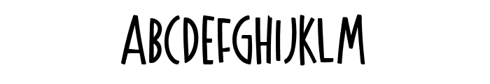 Kasstengels Font UPPERCASE
