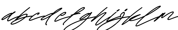 Kasttelin Polimeka Italic Font LOWERCASE