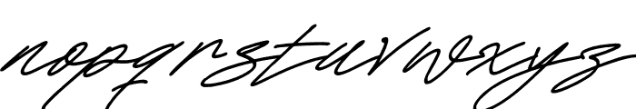 Kasttelin Polimeka Italic Font LOWERCASE