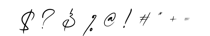 Katagami Signature Font OTHER CHARS