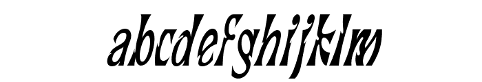 Kataleya Condensed Italic Font LOWERCASE