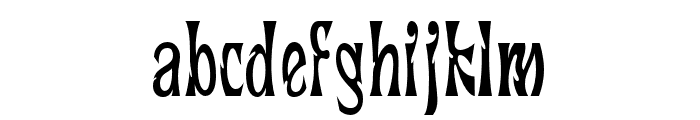 Kataleya Condensed Font LOWERCASE