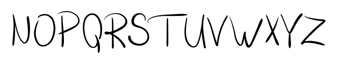 Katalyn Stencil Regular Font UPPERCASE