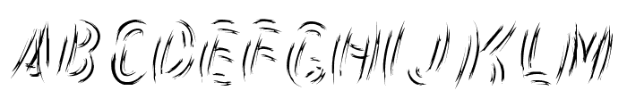 Katana Regular Font LOWERCASE