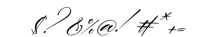 Katelyn Marila Italic Font OTHER CHARS