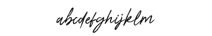 Kathiega Font LOWERCASE