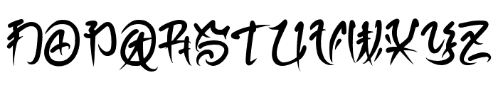 Kattana-Regular Font LOWERCASE