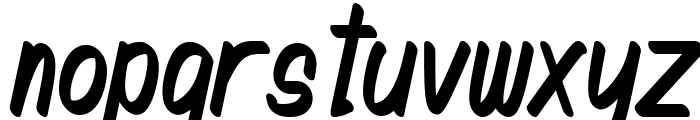 Kattine Italic Font LOWERCASE