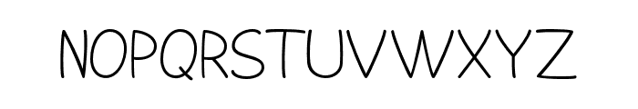 Kattys-Regular Font UPPERCASE