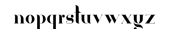 Kavaler-Regular Font LOWERCASE
