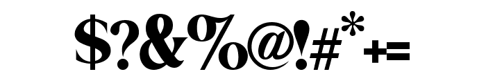 Kavarian Serif Font OTHER CHARS