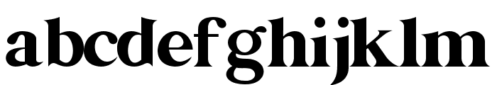 Kavarian Serif Font LOWERCASE