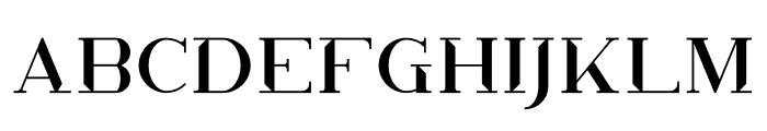 Kavo Serif Styled Font LOWERCASE