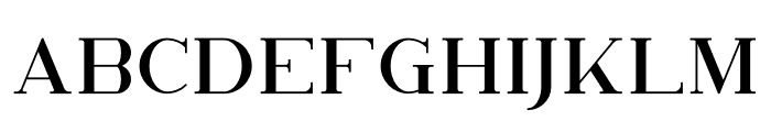 Kavo Serif Font LOWERCASE