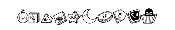 Kawaai doodles Font OTHER CHARS